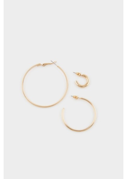 Kadın 6'lı Gold Küpe F5947AXNS