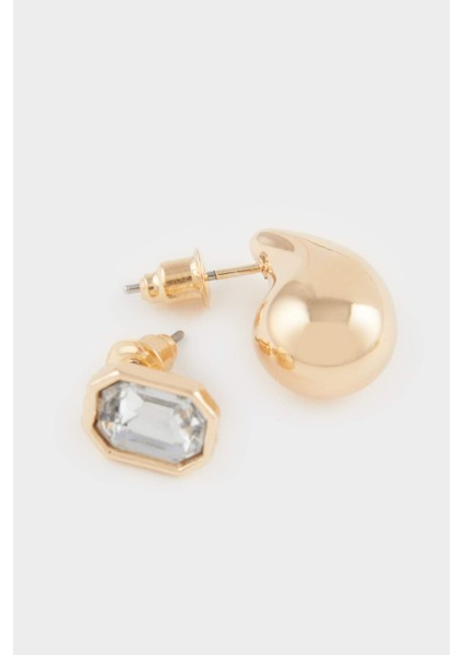 Kadın 5'li Gold Küpe F5945AXNS