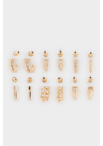 Kadın 6'lı Gold Küpe F5943AXNS
