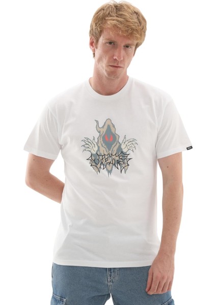 VN000M6DWHT1 Vans Next Time Ss Erkek T-Shirt Beyaz