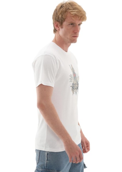 VN000M6DWHT1 Vans Next Time Ss Erkek T-Shirt Beyaz modelleri