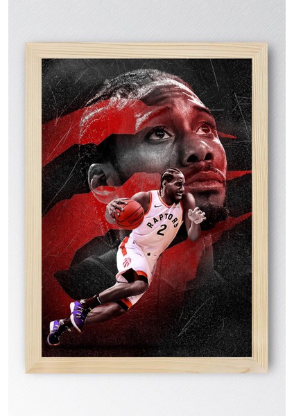 Kawhi Leonard Çerçeveli Tablo - Basketbol Nba Posteri Tablo