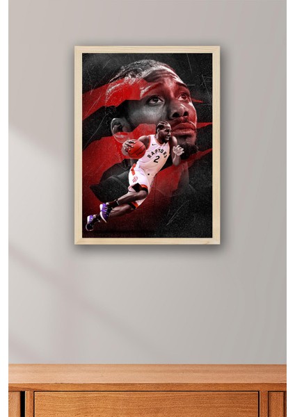 Kawhi Leonard Çerçeveli Tablo - Basketbol Nba Posteri Tablo fiyatları