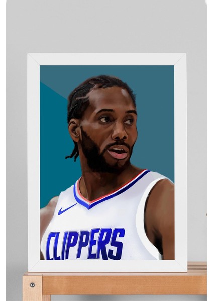 Kawhi Leonard Çerçeveli Tablo - Basketbol Nba Posteri Tablo