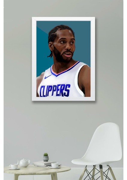 Kawhi Leonard Çerçeveli Tablo - Basketbol Nba Posteri Tablo fiyatları