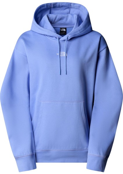 TNF0A89EN0YI1 The North Face W Essentıal Oversıze Hoodıe Kadın Sweatshirt Mavi