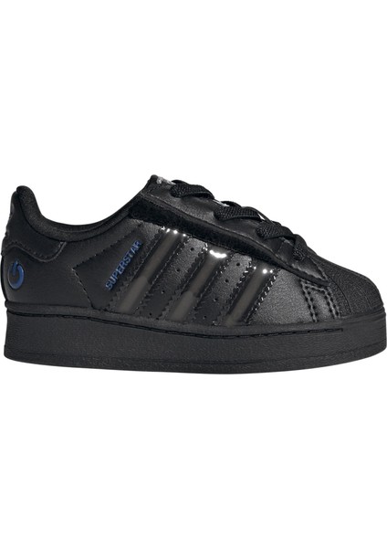 AJS1295 Adidas Superstar LED Lıghts Cf El I Bebek Spor Ayakkabı Siyah