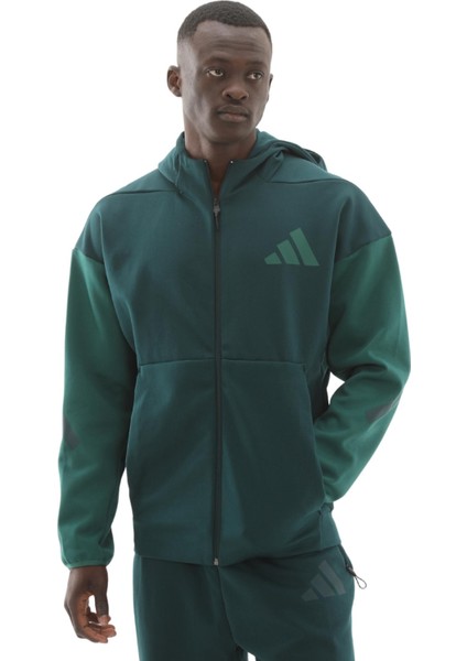 AJY4826 Adidas M Z.n.e. Fz Cb Erkek Ceket Yeşil