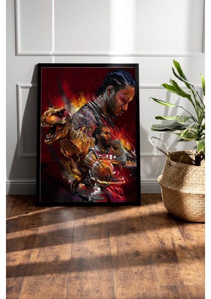 Kawhi Leonard Çerçeveli Tablo - Toronto Raptors Nba Posteri Tablo fiyatları