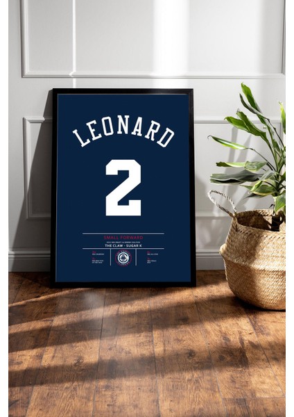 Kawhi Leonard Forma Çerçeveli Tablo - Nba Los Angeles Clippers fiyatları