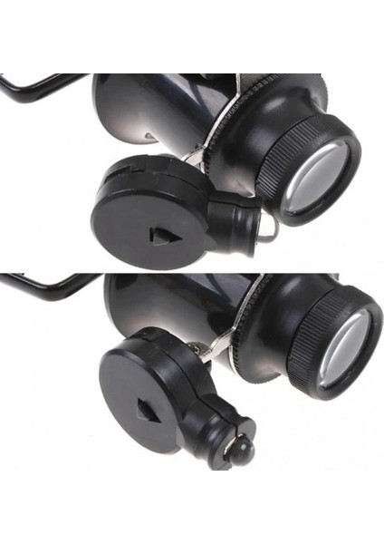 Gözlük Model Çıft LED Aydınlatma ,saat Onarımı Için Harika Büyüteç indirimleri