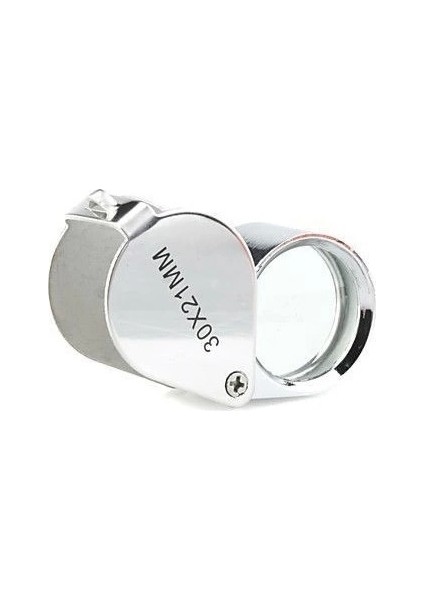 30X21 Full Çelik Kaplı Büyüteç (Lüp)