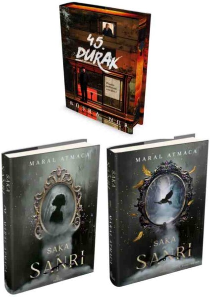 Saka ve Sanrı 1, Saka ve Sanrı 2, 45. Durak Büşra Nur ve Maral Atmaca 3 Kitap Ciltli Set