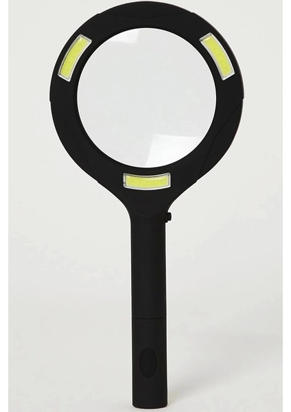 3 Ledli Işıklı El Büyüteci 250 Lümen Beyaz Işık Büyüteç 3x Zoom Tamirci Büyüteç WT374 indirimleri