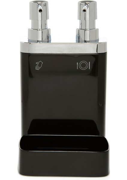 Viva 2'li Süngerlikli Sıvı Sabunluk - Siyah fiyatları