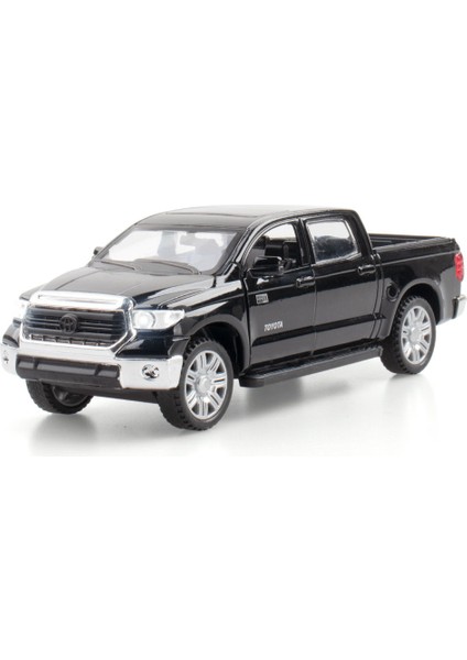 Tundra Minyatür Oyuncak Model Arabalar Alaşım Diecast Kamyonet 4 Kapılar Açıldı Ses Işık Off-Road Araç Geri Çekin (Yurt Dışından)