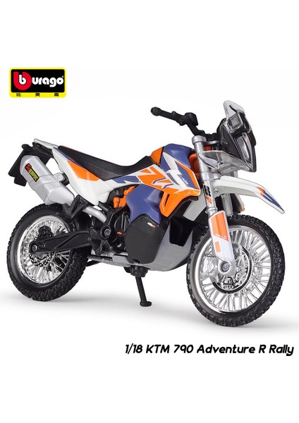 Bburago 1:18 250 Ktm Duke Fabrika Edition Statik Döküm Araçlar Tahsil Motosiklet Model Oyuncaklar (Yurt Dışından)