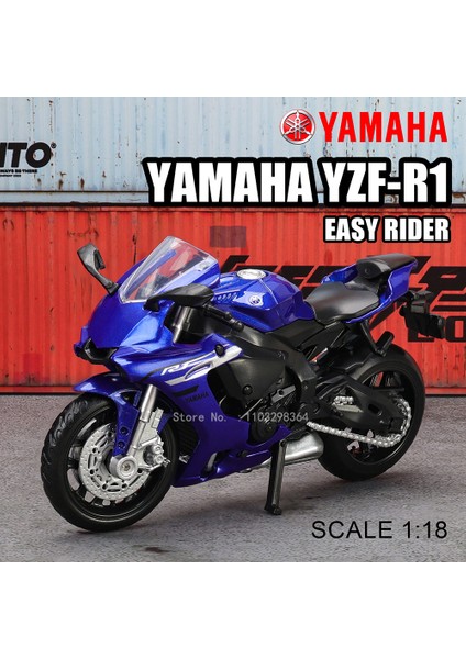 Msz 1:18 Kawasaki Ninja H2R Suzuki Yamaha Alaşım Döküm Araba Motosiklet Modeli Oyuncak Hediye Veren Döküm Statik Motosiklet Modeli (Yurt Dışından)