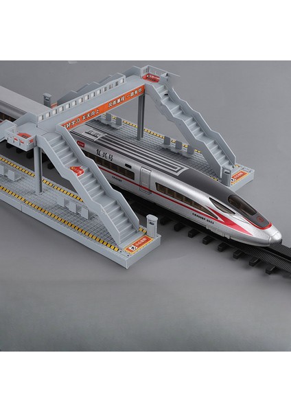 1:60 Ölçekli Fuxing Yüksek Hızlı Demiryolu Oyuncak Araba Modeli Ses Işığı Uzaktan Kumanda Elektrikli Simülasyon Tren Modelleri Süsler (Yurt Dışından)
