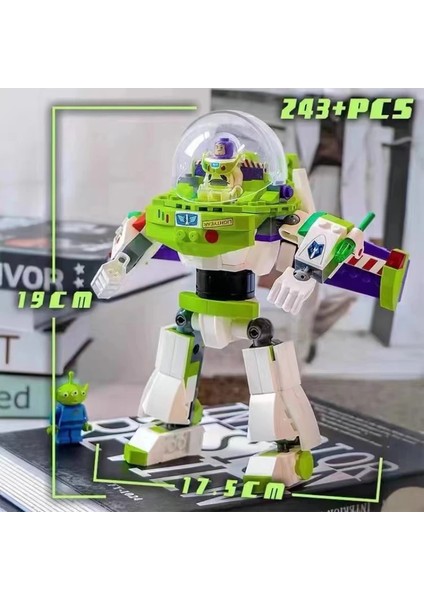 2024 Disney Pixar Oyuncaklar Hikayesi Buzz Lightyear Moc Mecha Bulmaca Montajlı Oyuncak Inşaat Blokları Lar Için Montaj Oyuncaklar (Yurt Dışından)