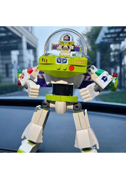 2024 Disney Pixar Oyuncaklar Hikayesi Buzz Lightyear Moc Mecha Bulmaca Montajlı Oyuncak Inşaat Blokları Lar Için Montaj Oyuncaklar (Yurt Dışından) modelleri