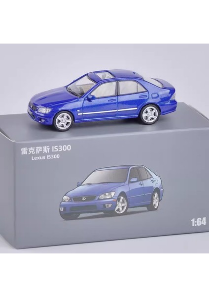 Wansong2 Jkm 1/64 Lexus IS300 Klasik Spor Sedan Pres Döküm Model Araba Metal Şasi Koleksiyon Modeli Süsler (Yurt Dışından)