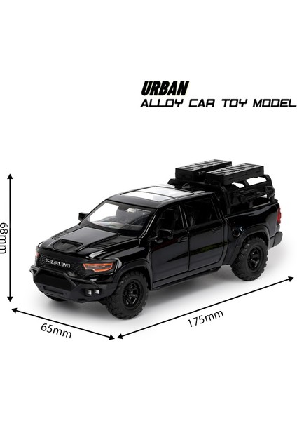 Döküm Dodge Ram 1000 Trx Mamut Pikap Alaşım Model Araba Oyuncak Metal Döküm Ses ve Işık Oyuncak Arabalar Lar Için Araç (Yurt Dışından)