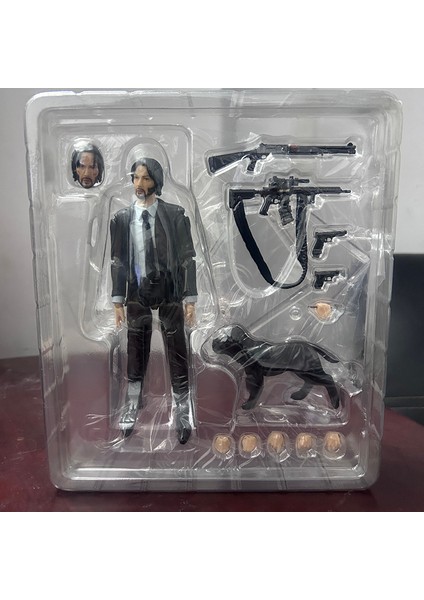 John Wick Şekil Mafex 085 Koleksiyonu Aksiyon Şekilli Kalıp Oyuncaklar Ortak Hareketli Bebek Kitaplık Süsleme Noel Hediyesi (Yurt Dışından) fiyatları