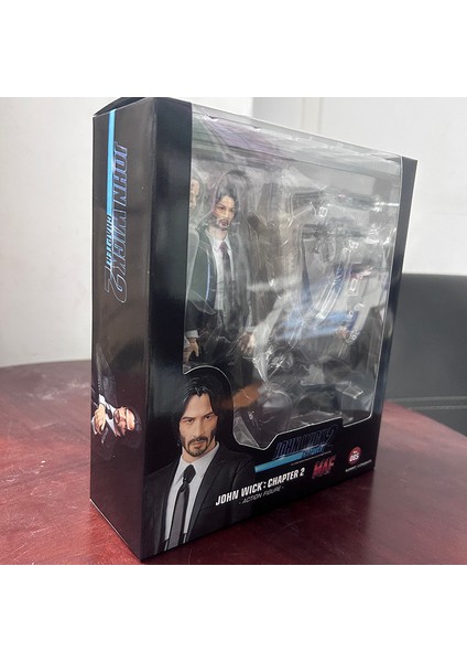 John Wick Şekil Mafex 085 Koleksiyonu Aksiyon Şekilli Kalıp Oyuncaklar Ortak Hareketli Bebek Kitaplık Süsleme Noel Hediyesi (Yurt Dışından) fırsatları