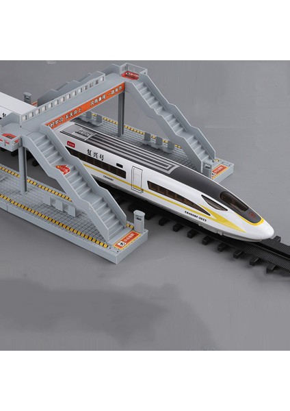 1:60 Ölçekli Fuxing Yüksek Hızlı Demiryolu Oyuncak Araba Modeli Ses Işığı Uzaktan Kumanda Elektrikli Simülasyon Tren Modelleri Süsler (Yurt Dışından)