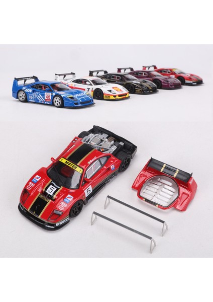 Wansong2 Stance Hunters 1:64 F40 Döküm Alaşımlı Model Araba Çıkarılabilir Kuyruk Yüzgeçleri (Yurt Dışından) fiyatları