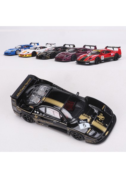 Wansong2 Stance Hunters 1:64 F40 Döküm Alaşımlı Model Araba Çıkarılabilir Kuyruk Yüzgeçleri (Yurt Dışından) modelleri