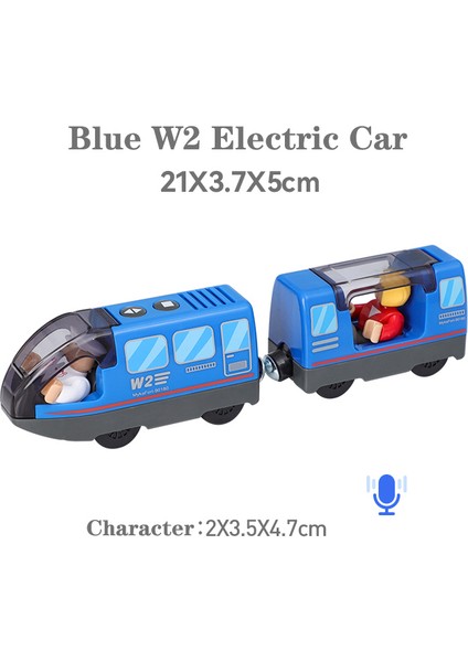 Manyetik Elektrikli Tren Araba Lokomotif Ahşap Parça Yuvası Diecast Demiryolu ile Iki Arabaları Tren Ahşap Oyuncak Biro Leduo Parça (Yurt Dışından)