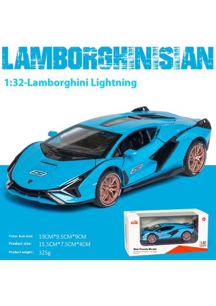 Lamborghini Sıan Alaşım Spor Araba Modeli Pres Döküm Araba Merkezi Kontrol Süsler Trendy Süsler Hobi Ürünleri Hediye Toplayın (Yurt Dışından)