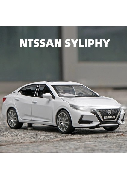 1/32 Nissan Sylphy Alaşım Araba Döküm Metal Modeli Ses ve Işık Oyuncağı Simüle Minyatür Araba Modeli Oyuncakları Erkek Için Hediye (Yurt Dışından) fiyatları