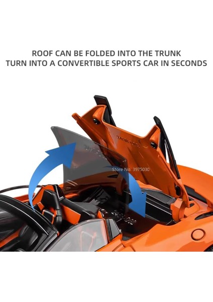 1/24 Ölçekli M720 S Süper Sportcar Alaşım Diecast Simülasyon Model Araba Ses ve Işık ile Geri Çekin Oyuncaklar Lar Için (Yurt Dışından) fırsatları