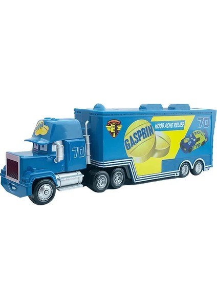2025 Cars 2 Disney Pixar Car 3 Lightning Mcqueen Mack Uncle Jackson Storm Truck Diecast Dinoco Metal Toys Gift For Children Kids (Yurt Dışından)