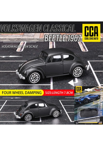 Cca 1:64 Volkswagen Beetle Zarif Asılı Model Klasik Araba Statik Araba Modeli Alaşım Döküm Araba Modeli Koleksiyonu Hediye Oyuncak (Yurt Dışından)