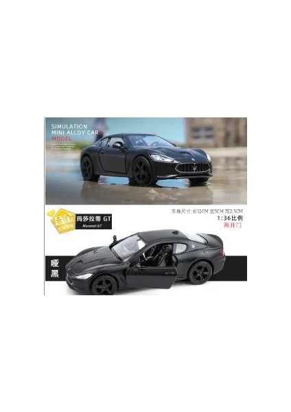 Mat Siyah Serisi Mercedes Benz G63 Lamborghini Huracan Camaro Vw Modeli Ford Raptor Alaşım Modeli Simülasyon Oyuncak Araba Hediye (Yurt Dışından)