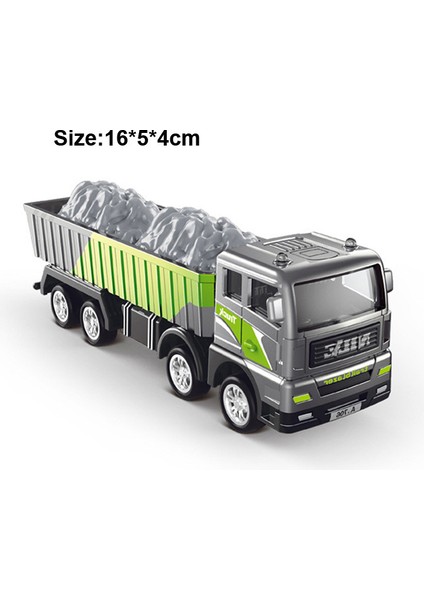 Wansong2 Mühendislik Döküm Kule Vinç Forklift Buldozer Ekskavatör Araç Model Oyuncaklar Boys Için Alaşım + Plastik Traktör Atalet Sürüş (Yurt Dışından)