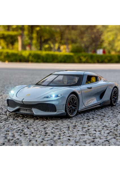 Gemera Gt Spor Araba Alaşım Araba Modeli Simülasyon Döküm Metal Araçlar Modeli Ses ve Işık Koleksiyonu Oyuncağı (Yurt Dışından) fiyatları