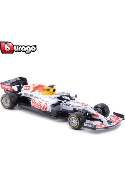 Bburago 1:43 2021 F1 Redbull Honda RB16 RB16B #11 Perez /33 Max Türk Beyaz Boyama Formülü Yarış Pres Döküm Model Araba (Yurt Dışından) fırsatları