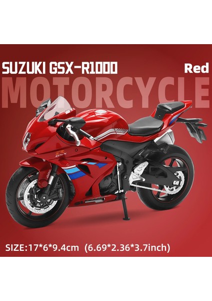 Cca 1:12 Ölçekli Suzukı GSX1000 Döküm Motosiklet Modeli - Gerçekçi Tasarım Bisiklet Meraklıları Için Ideal Her Yaş Için Mükemmel Hediye (Yurt Dışından)