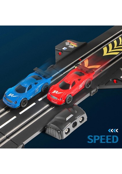 Rc Demiryolu Car1:43 Aksesuarları Oyuncak Elektrikli Yarış Pisti Araç Çift Savaş Speedway Profesyonel Slot Araba Devre Yarışı Hediye (Yurt Dışından)