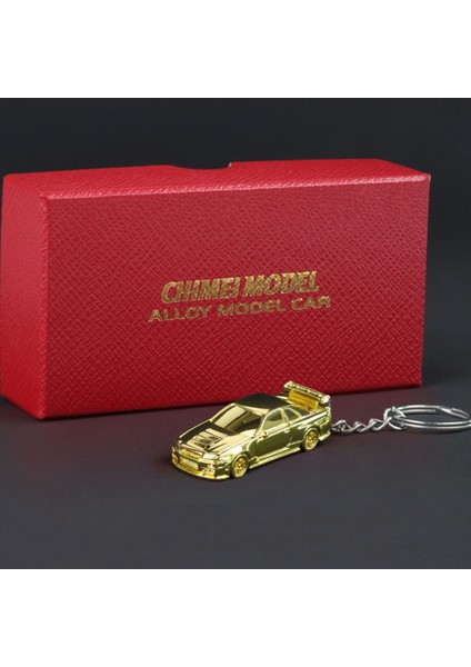 1:64 Gtr R34 Audi Rs7 Elektrolizle Alaşım Oyuncaklar Model Araba Anahtarlık Döküm Metal Zarif Sprey Boyama Kolye Süs (Yurt Dışından) fiyatları