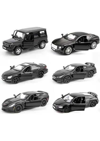 Mat Siyah Serisi Mercedes Benz G63 Lamborghini Huracan Camaro Vw Modeli Ford Raptor Alaşım Modeli Simülasyon Oyuncak Araba Hediye (Yurt Dışından) fiyatları