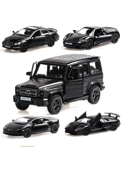Mat Siyah Serisi Mercedes Benz G63 Lamborghini Huracan Camaro Vw Modeli Ford Raptor Alaşım Modeli Simülasyon Oyuncak Araba Hediye (Yurt Dışından) fırsatları