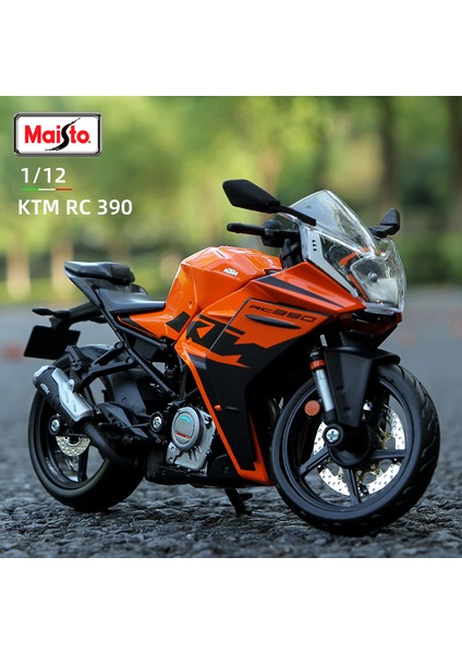 Maisto 1:12 Ktm Rc 390 Sportster Motosiklet Modeli Statik Die Cast Araçlar Tahsil Sokak Lokomotif Oyuncaklar Hediye Koleksiyonu (Yurt Dışından)
