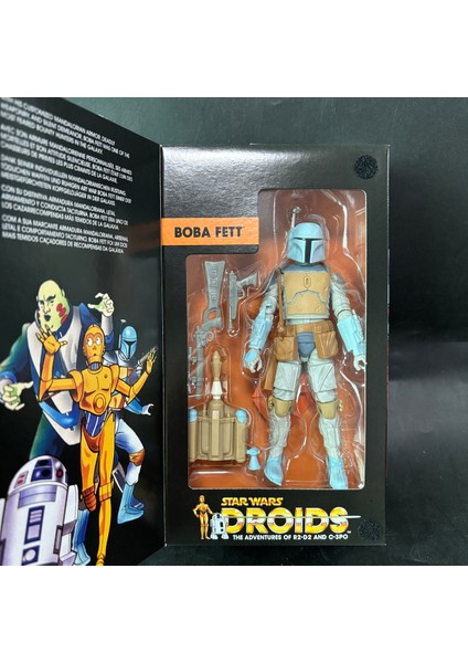Hasbro Star Wars Siyah Serisi Obi-Wan Darth Vader Cal Kestis Boba Fett Luke Mandalorian Aksiyon Şekilli Kalıp Oyuncak Hediye (Yurt Dışından)