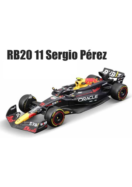 Bburago 1:43 RB20 W12 W115 A523 A524 MCL38 W13 SF24 W07 F1 Yarış Formülü Araba Statik Simülasyon Döküm Alaşım Model Araba Tos Hediye (Yurt Dışından)